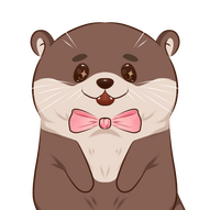 ✦ PNGtuber Mr. Otter - Mascot ✦ Credits: Andie