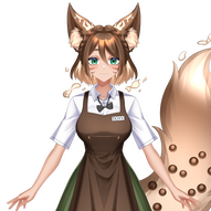 ✦ Live2D - Barista ✦ Credits: INDOS Studio